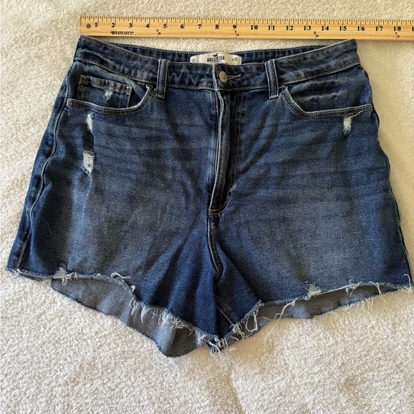 Hollister Denim Blue Women’s Shorts Size W 31 - Picture 7 of 9